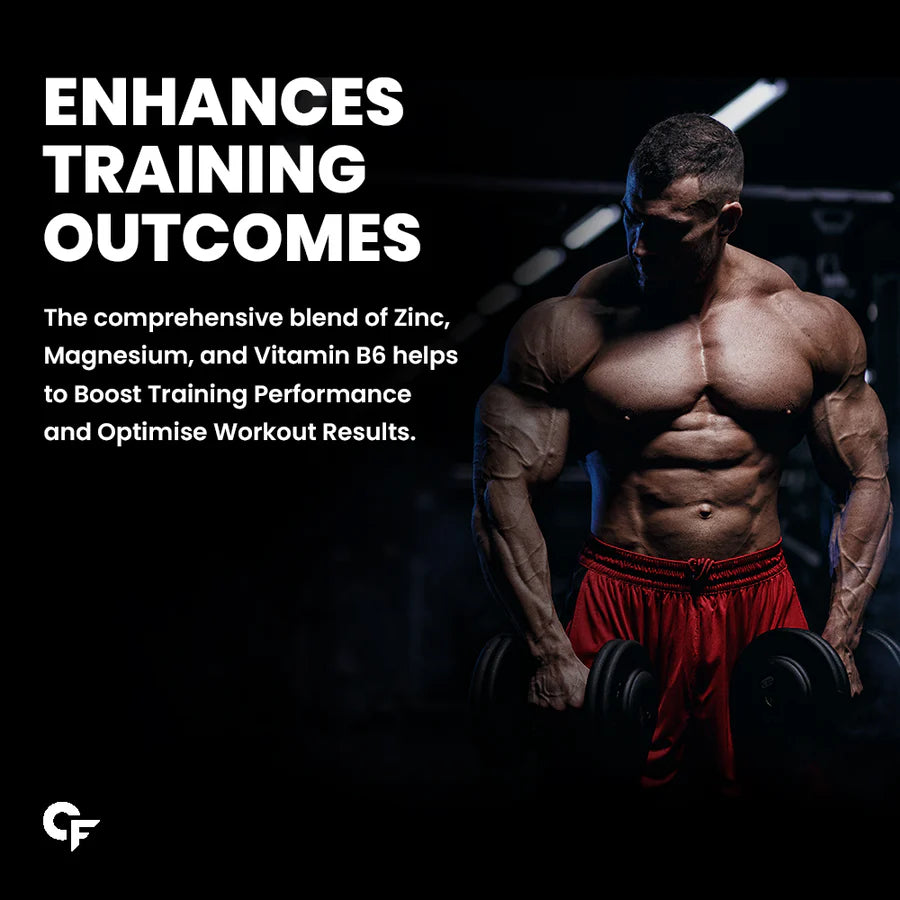 Carbamide Forte ZMA and Zinc Supplement – 60 Tablets – Men’s Strength & Sleep