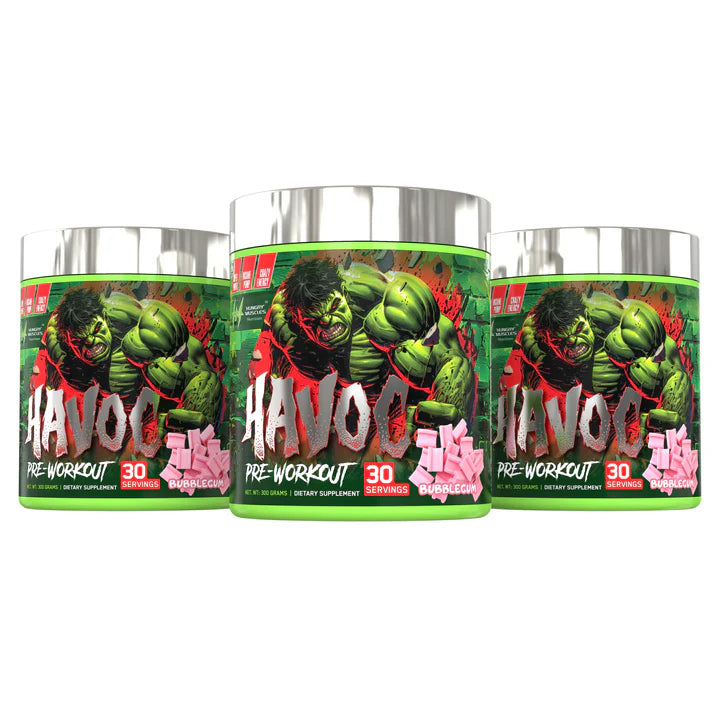 Hungry Muscles Havoc Pre-Workout 30 Servings 300Gm