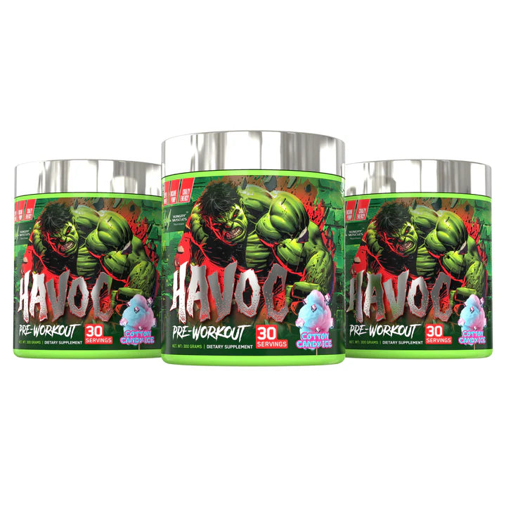 Hungry Muscles Havoc Pre-Workout 30 Servings 300Gm
