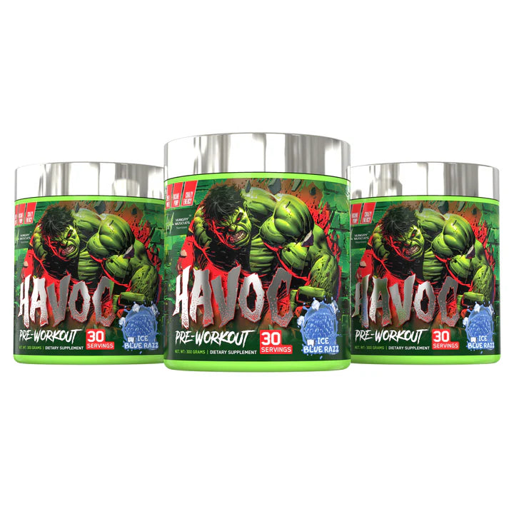 Hungry Muscles Havoc Pre-Workout 30 Servings 300Gm