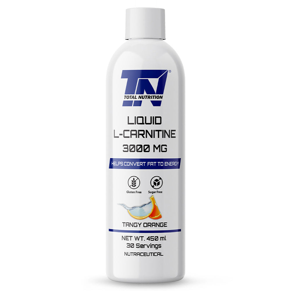Total Nutrition L-Carnitine 450ml Tangy Orange Flavour – 30 Servings