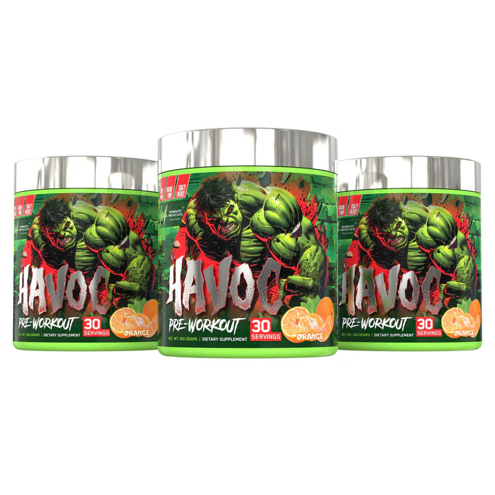 Hungry Muscles Havoc Pre-Workout 30 Servings 300Gm