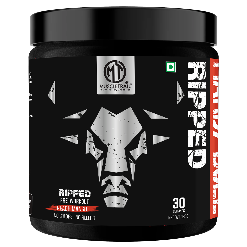 Muscle Trail Hardy Bull Ripped Pre-Workout 180g – 30 Servings
