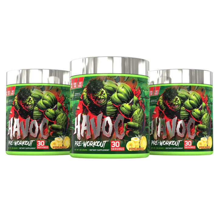 Hungry Muscles Havoc Pre-Workout 30 Servings 300Gm