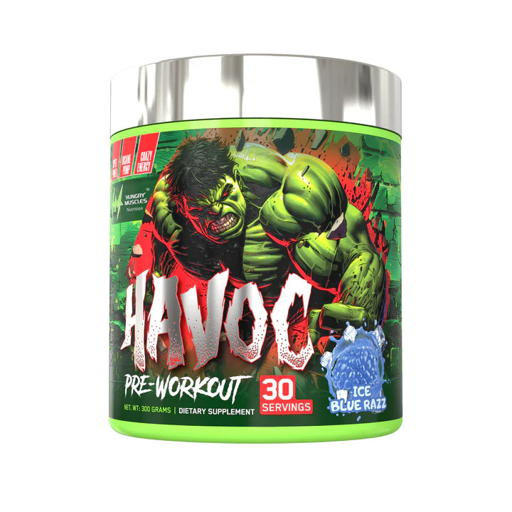 Hungry Muscles Havoc Pre-Workout 30 Servings 300Gm