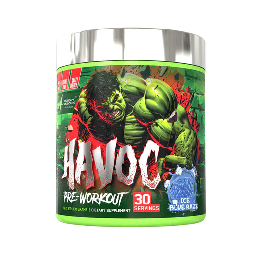 Hungry Muscles Havoc Pre-Workout 30 Servings 300Gm