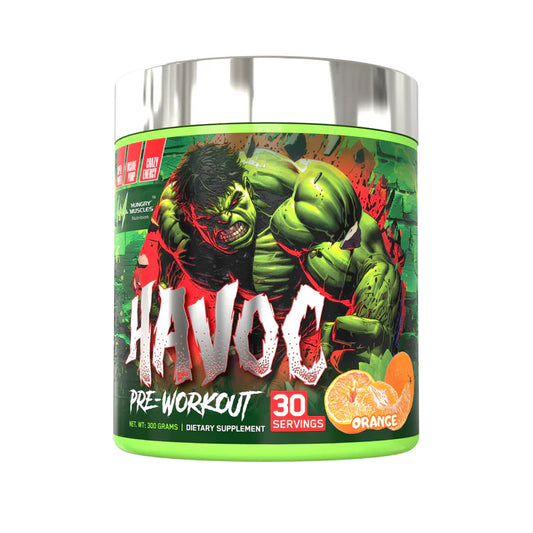Hungry Muscles Havoc Pre-Workout 30 Servings 300Gm
