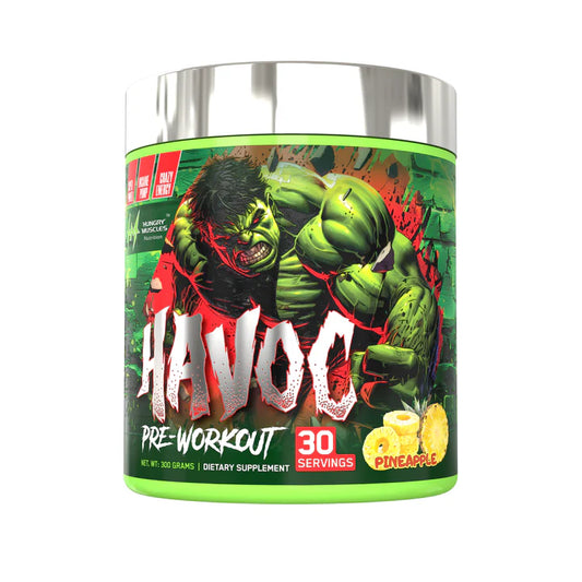 Hungry Muscles Havoc Pre-Workout 30 Servings 300Gm