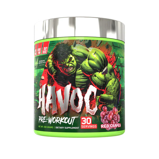 Hungry Muscles Havoc Pre-Workout 30 Servings 300Gm