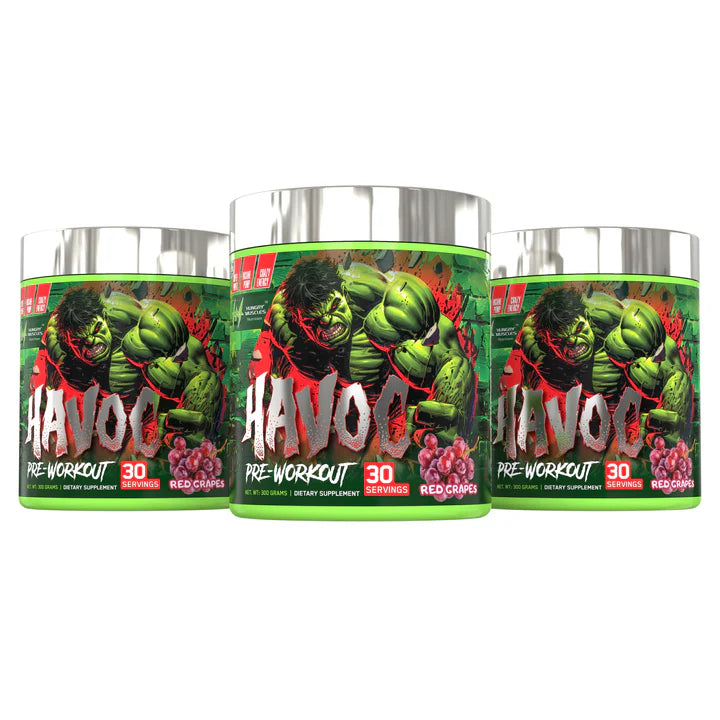 Hungry Muscles Havoc Pre-Workout 30 Servings 300Gm