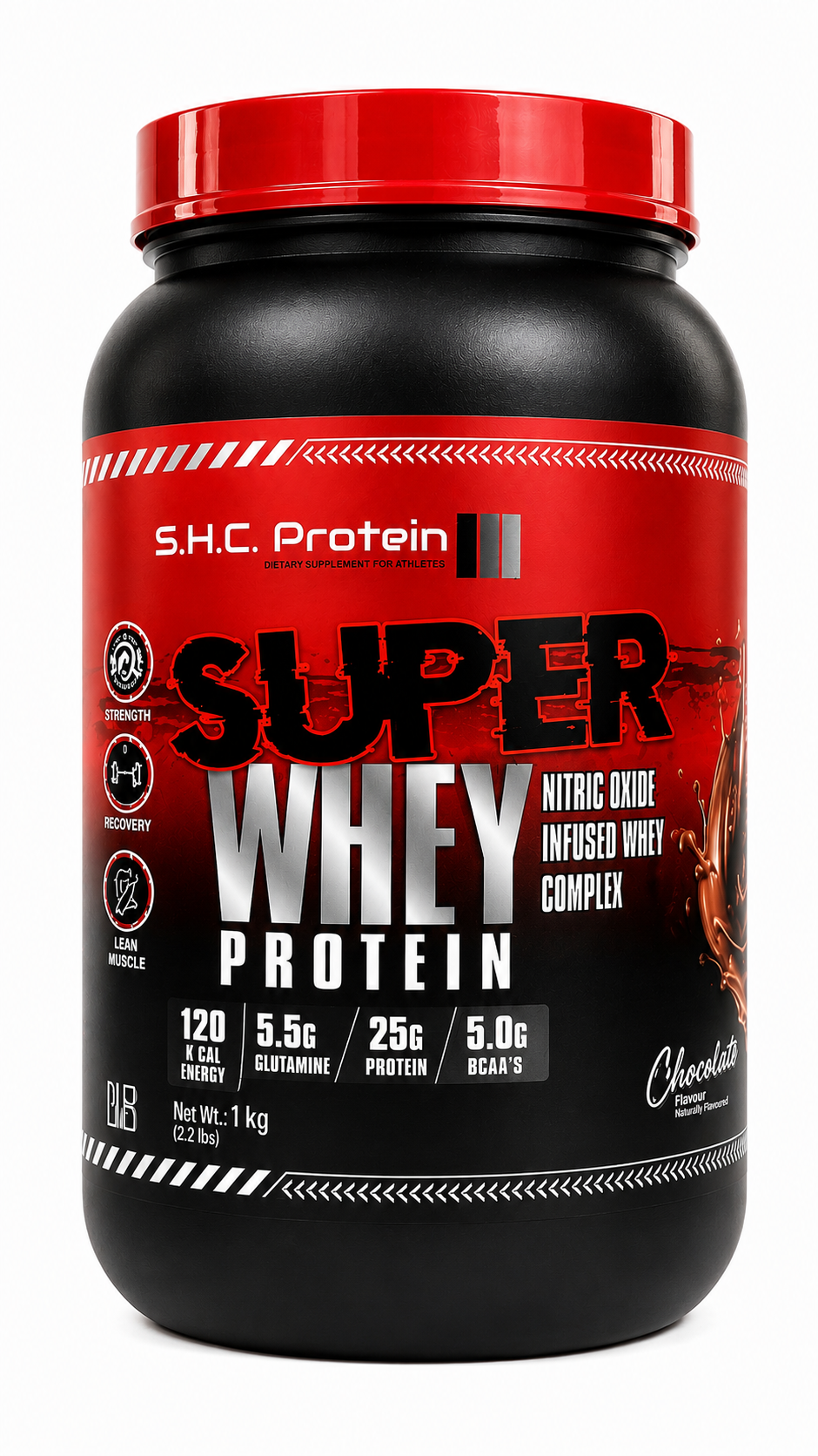SHC Protein Super Whey Protein – 2.2 Lbs / 1Kg