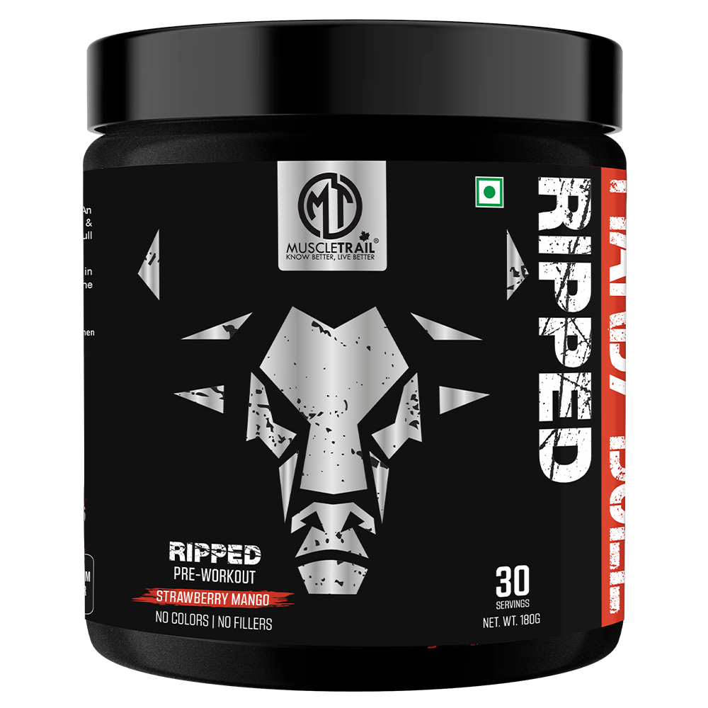 Muscle Trail Hardy Bull Ripped Pre-Workout 180g – 30 Servings