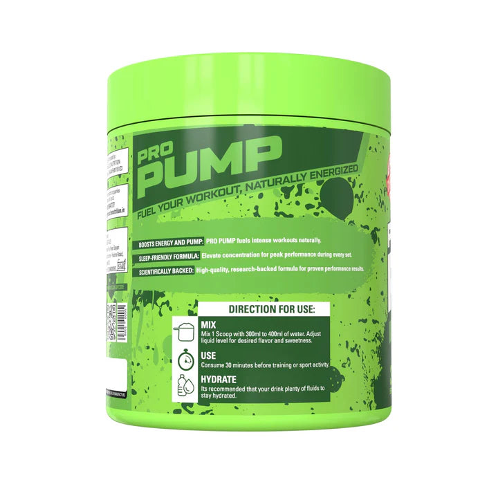 Hungry Muscles Pro-Pump Caffeine Free Pre-Workout – Wild Grapes Flavour