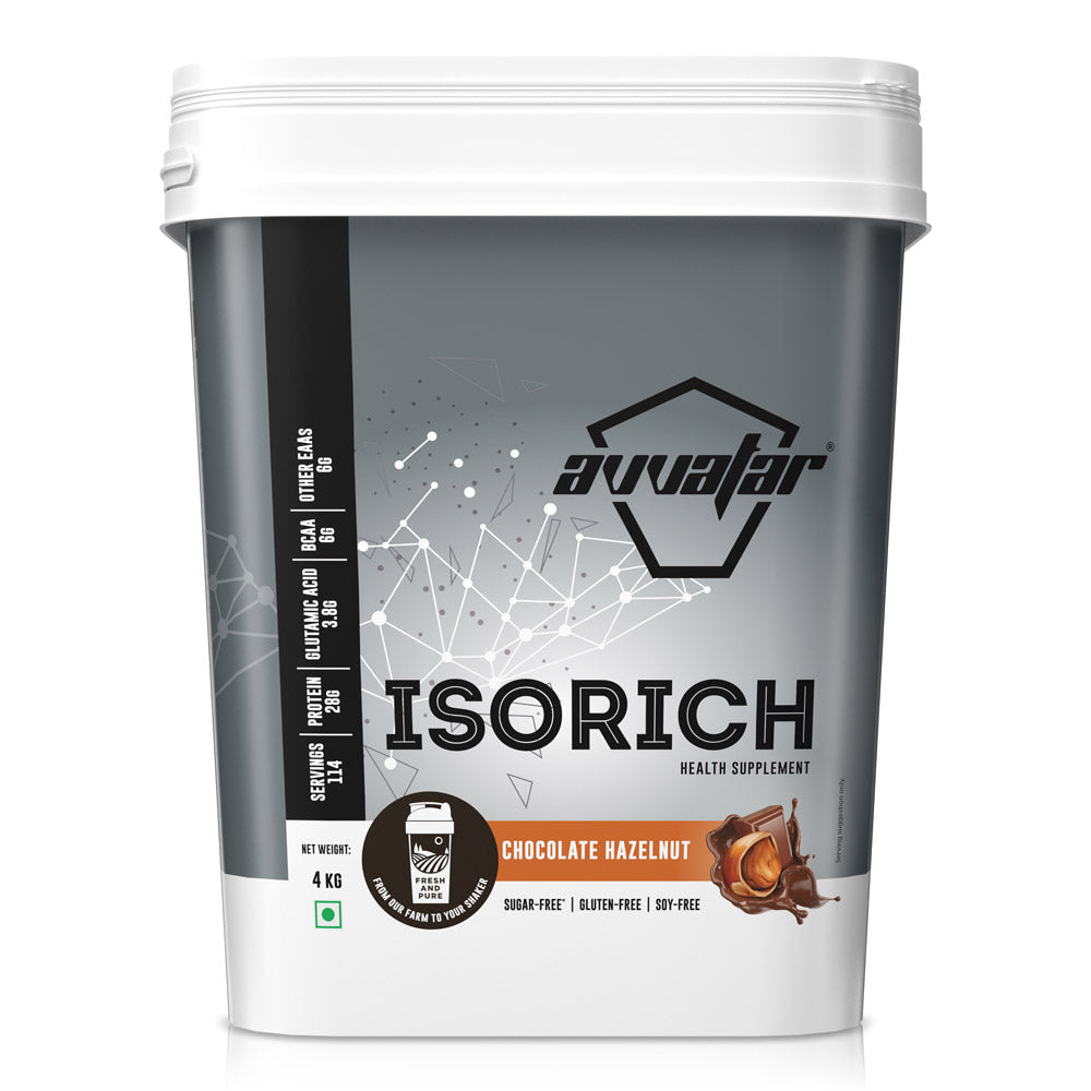 Avvatar Isorich Whey Protein Powder 4kg