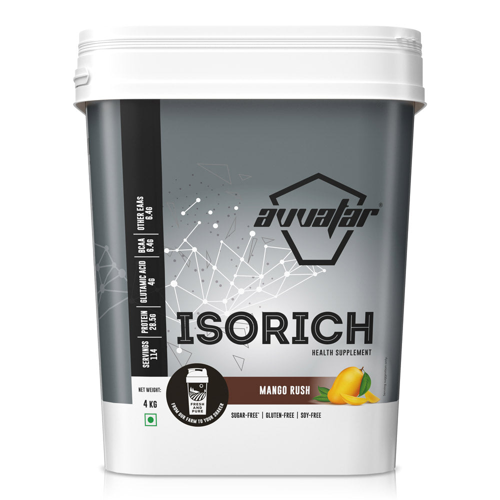 Avvatar Isorich Whey Protein Powder 4kg
