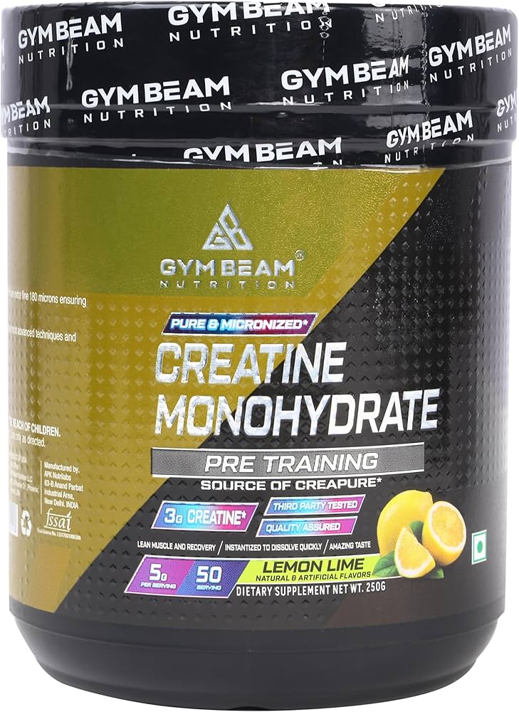 GYM BEAM Nutrition Creatine Monohydrate 250G