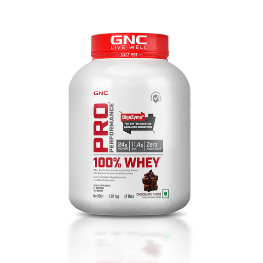 GNC Pro Performance 100% Whey Protein Powder 4 Lbs