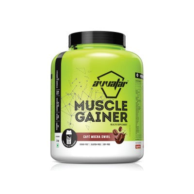 AVVATAR MUSCLE GAINER MADE WITH 100% FRESH COW'S MILK 2kg