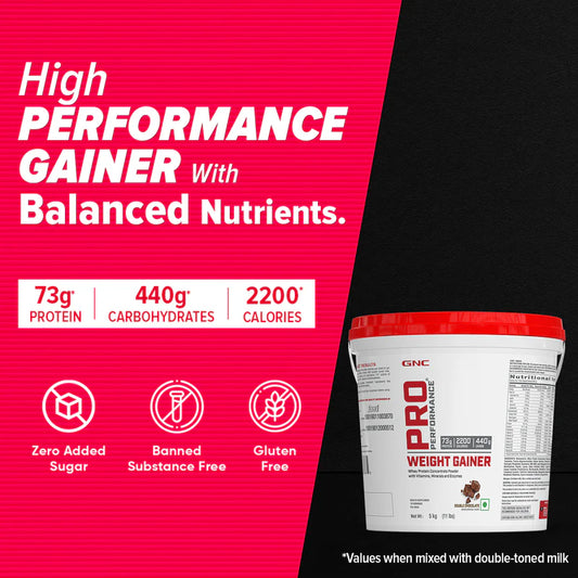 GNC Pro Performance Weight Gainer 5kg