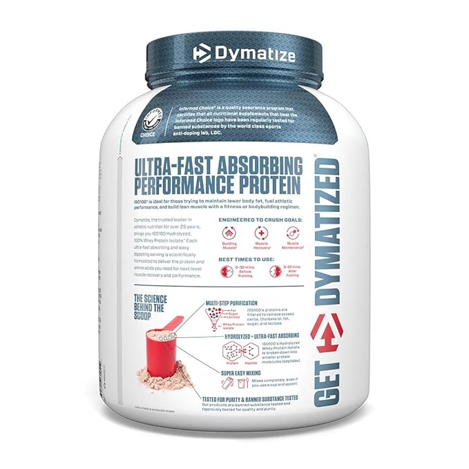 Dymatize Nutrition ISO 100 | 5 Lbs