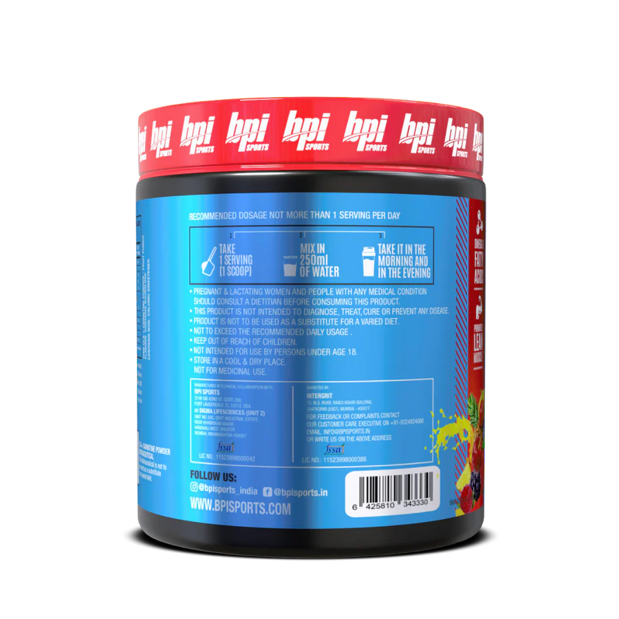 BPI Sports CLA + Carnitine 50 Servings