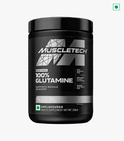 MuscleTech Platinum 100% Glutamine 250 gms