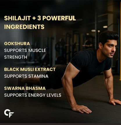 Shilajit Gold Effervescent Tablets 750 mg | 15 Tablets