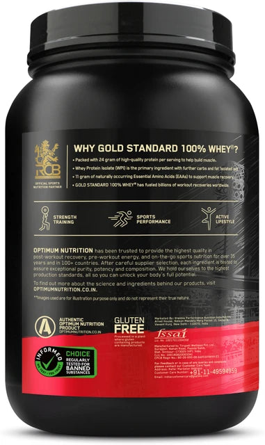 Optimum Nutrition Gold Standard 100% Whey Protein (New Packing)