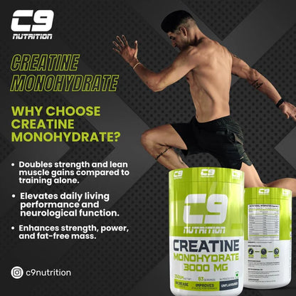 C9 Nutrition Creatine 250Gm