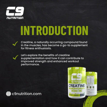 C9 Nutrition Creatine 250Gm