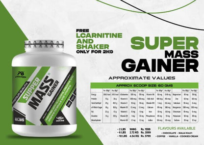 Proton Biotech Super Mass Gainer