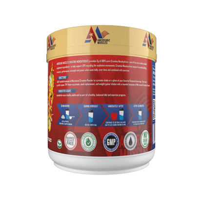 AMERICANZ MUSCLES CREATINE MONOHYDRATE 300GM-5