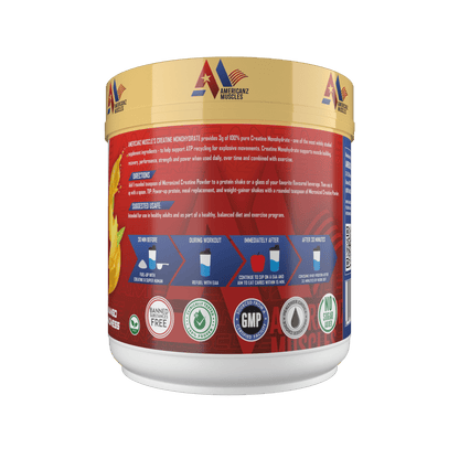 AMERICANZ MUSCLES CREATINE MONOHYDRATE 300GM-8