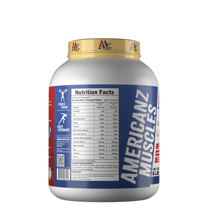 AMERICANZ MUSCLES LEAN MASS 6LBS-3