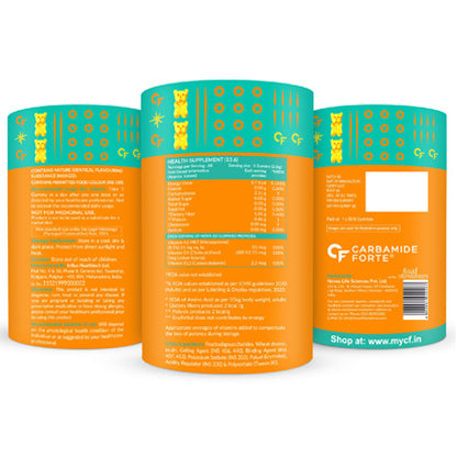 Vitamin D3 K2 MK7 & B12 Gummies – For Energy, Immunity & Bone Health