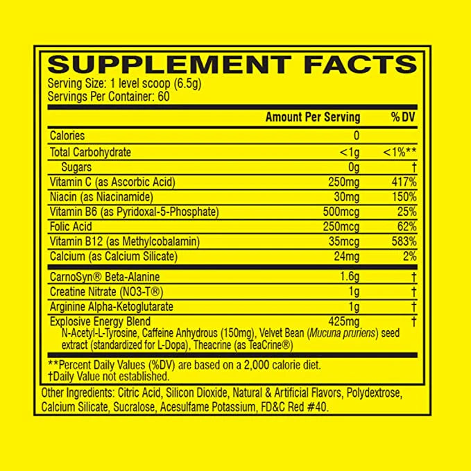 CELLUCORE C4 ORIGINAL PRE - WORKOUT 60 SERVING-4