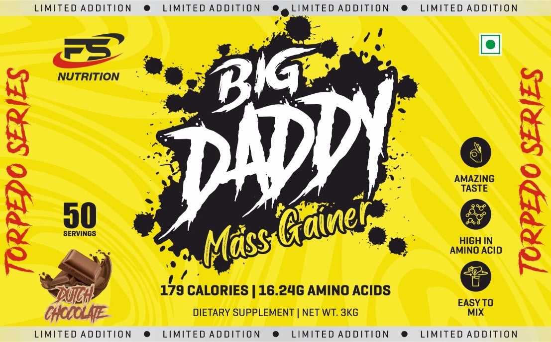 FS NUTRITION BIG DADDY MASS GAINER 3KG-2