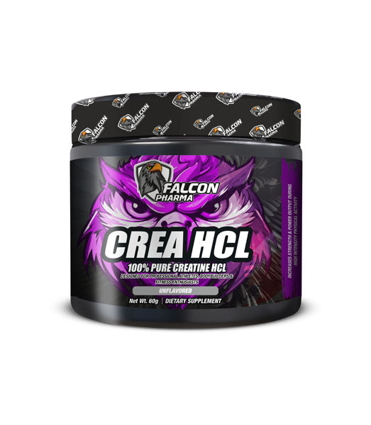 Falcon Pharma Crea HCL – 100% Pure Creatine HCL 60Gm Unflavored