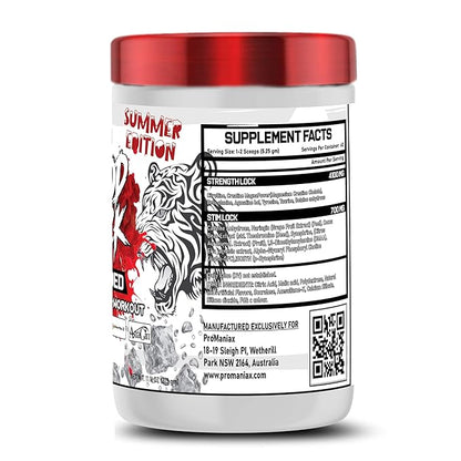 Blood Lock Pre-Workout Powder for Energy & Focus