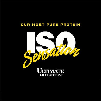 ULTIMATE NUTRITION ISO SENSATION WHEY PROTEIN (5 LBS, CHOCOLATE FUDGE)