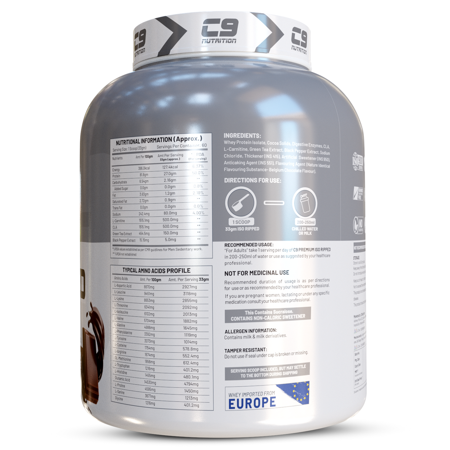 ISO Ripped Whey Protein