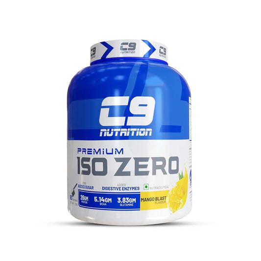 C9 Nutrition ISO Zero Mango Blast tub