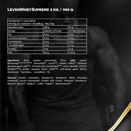 KEVIN LEVRONE SUPREME WHEY 5LBS-2