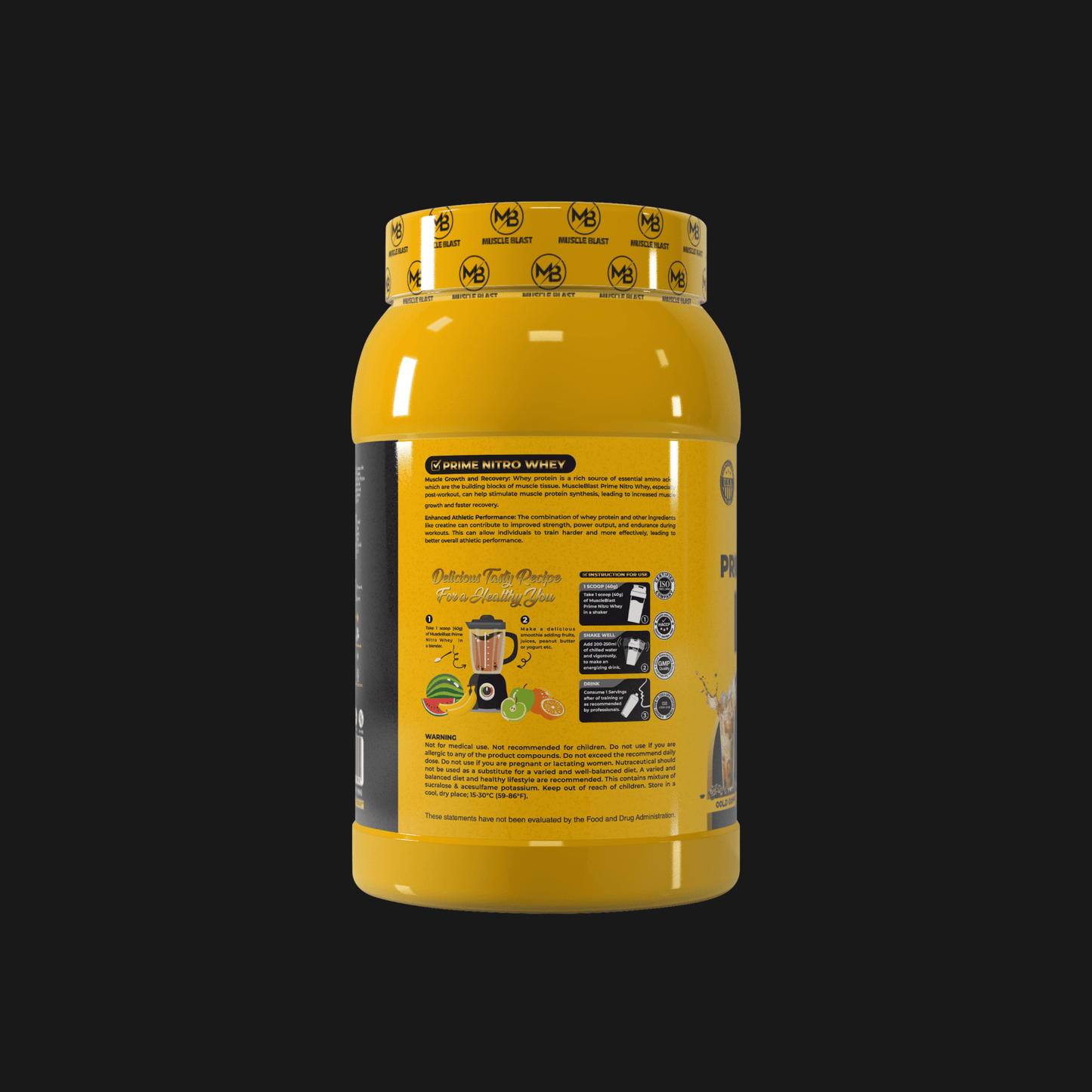 Muscle Blast Nitro Whey