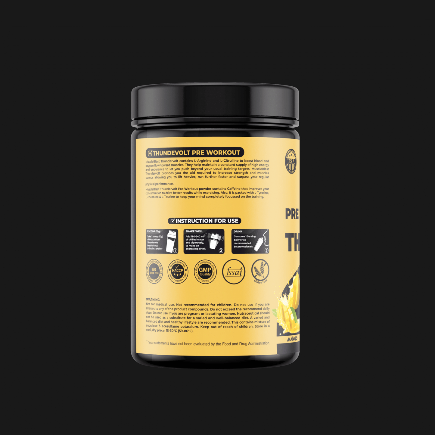 ThunderVolt Pre-Workout