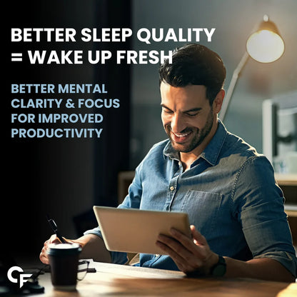 Carbamide Forte Melatonin 10 mg Sleeping Pills with Tagar 250 mg | Sleep Supplement for Men & Women | Melatonin Tablet for Restful Deep Sleeps - 100 Veg Tablets.