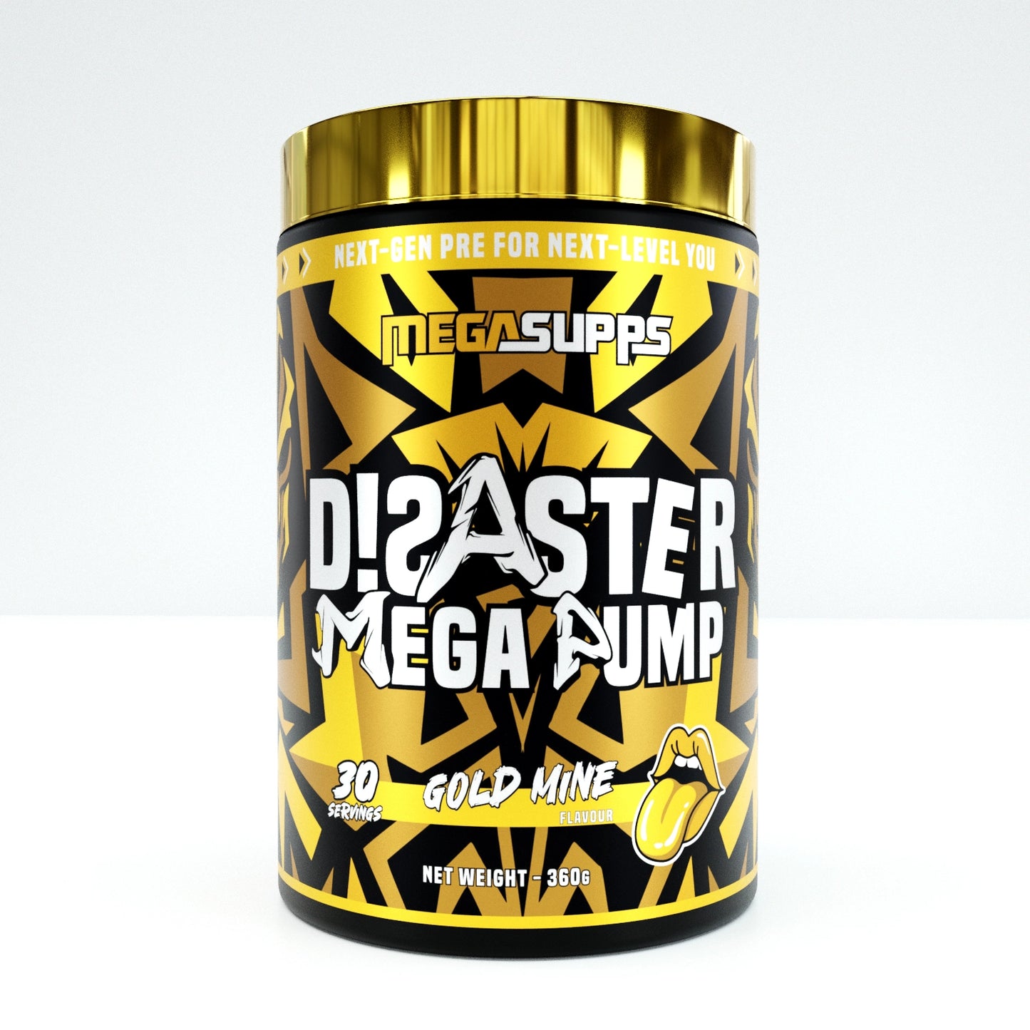 Megasups Disaster Mega Pump - Pre-Workout - 30 Servings-3