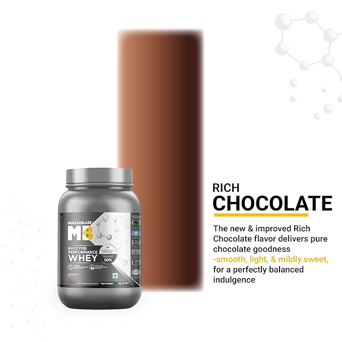 MuscleBlaze Biozyme Performance Whey 2.2lb-5
