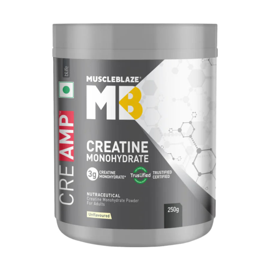 MuscleBlaze Micronised Creatine Monohydrate CreAMP Powder - 1