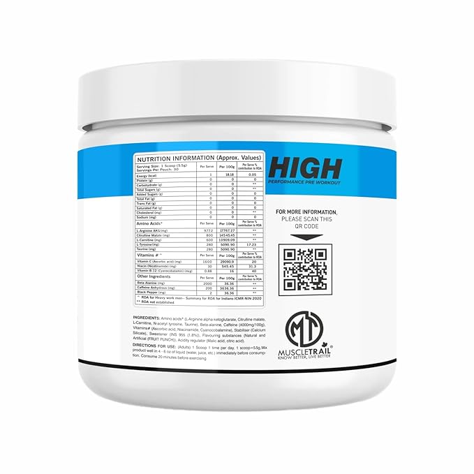 MuscleTrail High-Performance Pre-Workout -3